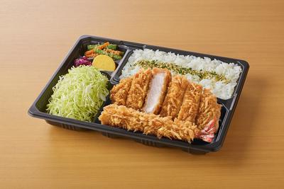ロースかつ・海老 弁当
