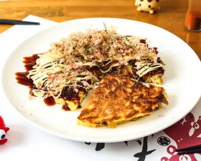 豚玉 Pork Okonomiyaki