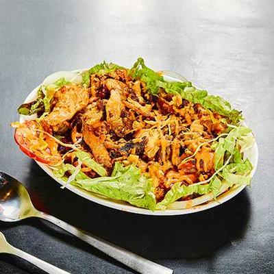 チキンケバブおつまみ Chiken Kebab Snack with Salad