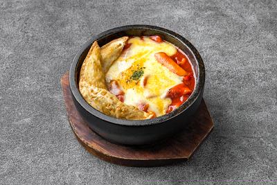 チーズトッポキ＆焼き餃子/