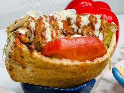 チキンケバブサンド/ Chicken kebab sandwich