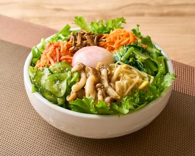 野菜たっぷり7種類のナムルビビンバ