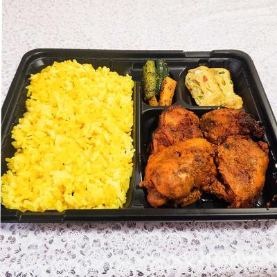 スパイシーチキン弁当