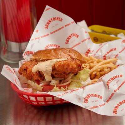 【SET】フライドチキンバーガー  Fried Chicken Burger