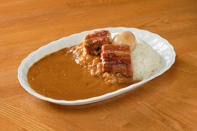 豚角煮カレー