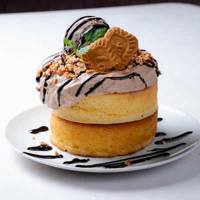 濃厚チョコレートホットケーキ
