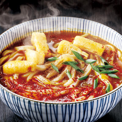 山椒の香りがたまらない カレーうどん