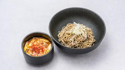 豚辛汁 つけそば