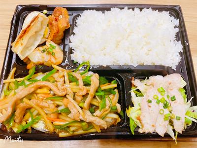 青椒肉絲定食