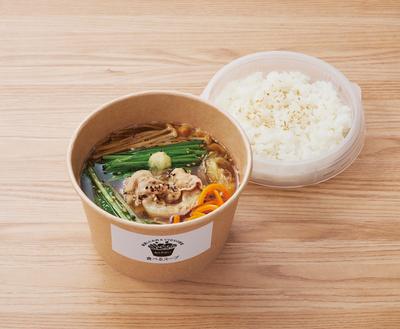 こく旨にんにく鍋 ご飯orうどんセット