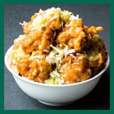 【ねぎ塩だれ】からあげ丼 ※ご飯とからあげの量が別々に選べるようになりました