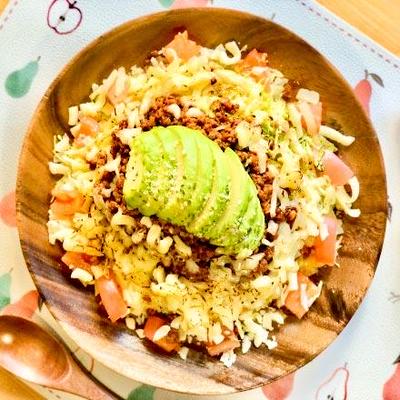 ダブルチーズタコライス Cheese Tacos Rice