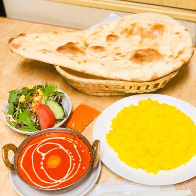バターチキンカレーセットButter chicken curry set