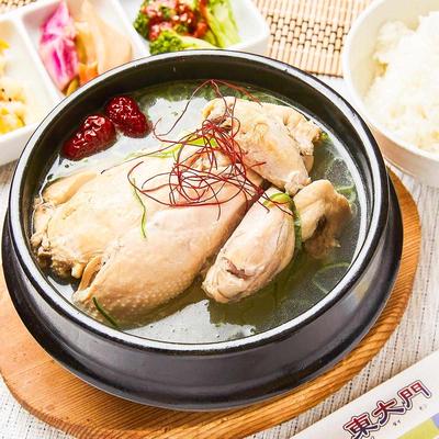サムゲタン(ライス、おかず3品付き)