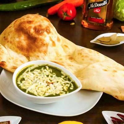 ほうれん草チーズカレーセット (Sag)Spinach Cheese Curry Set