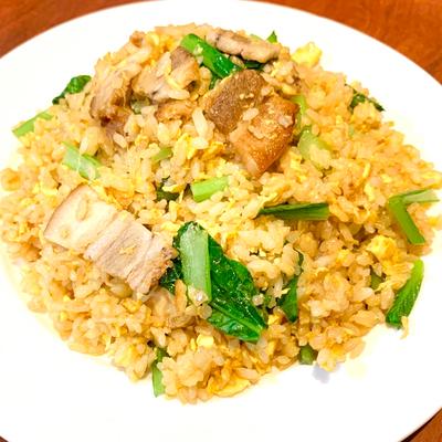 豚バラ青菜炒飯