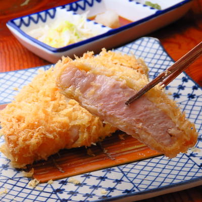 国産銘柄豚ロースかつ定食150g