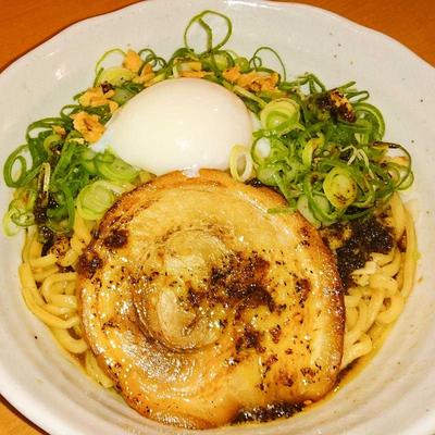 自家製ラー油のまぜそば