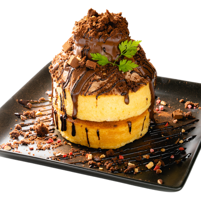 ダークチョコレートホットケーキ