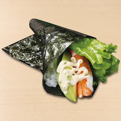 【手巻】えびとアボカドのサラダ巻