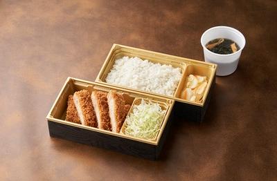 茶美豚とんかつ弁当<味噌汁付>