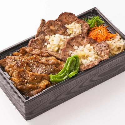霜降り牛タン＆炭火牛カルビ重