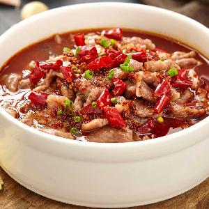 牛肉の四川風煮込み