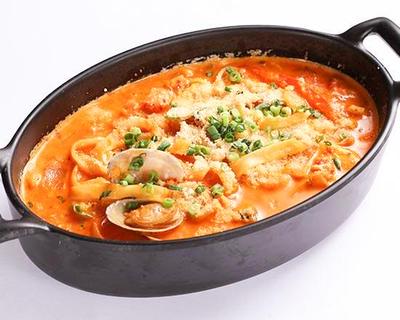 クリームスンドゥブパスタ