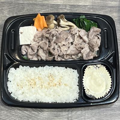 ラムのしゃぶしゃぶ定食
