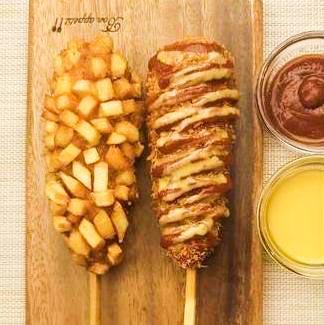 モッツァレラハットグ   Mozzarella corn dog