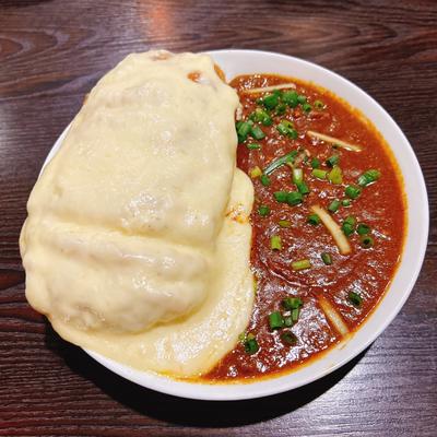 チーズたっぷりカツカレー Cheese cutlet curry