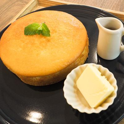 ホットケーキ 1枚:メープル風シロップ