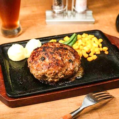 粗挽きハンバーグステーキ(スモール)