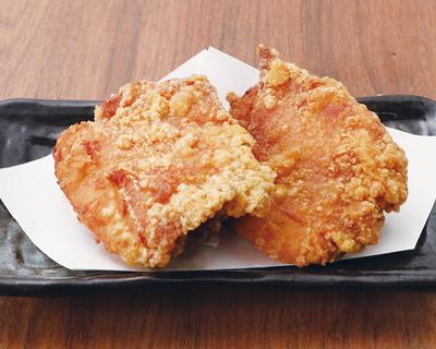 F-1101】BIGからあげ 1ヶ(秘伝の特製醤油)Special Soy Sauce Flavored Big Fried Chicken (1 Piece)