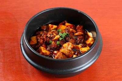 ラム肉たっぷり麻婆豆腐