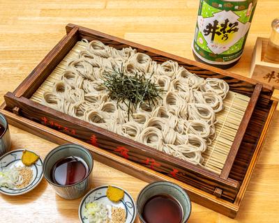 へぎそば3人前 めんつゆ・薬味付き