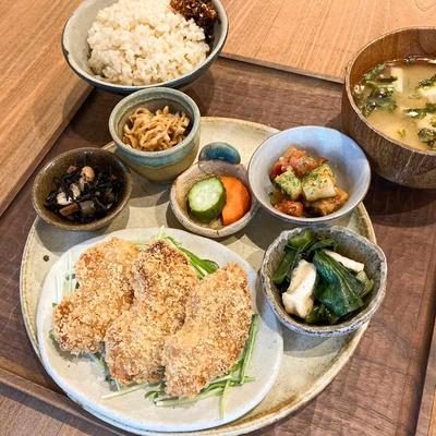 車麩のフライ定食