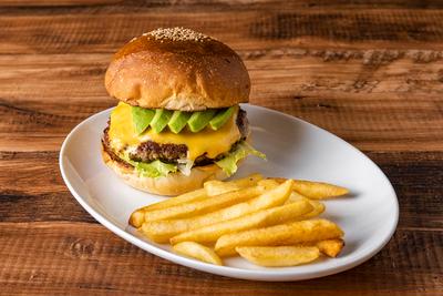 アボカドチーズバーガー