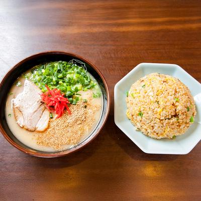 白博多ラーメン+チャーハン
