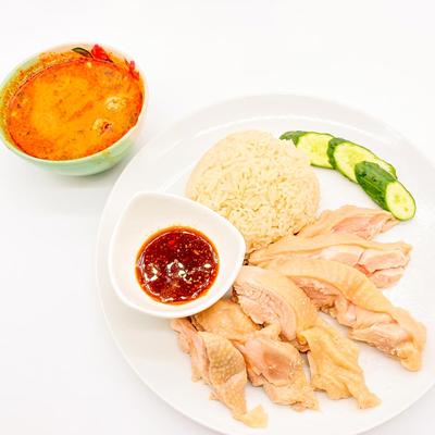 カオマンガイ＆トムヤムクンスープ