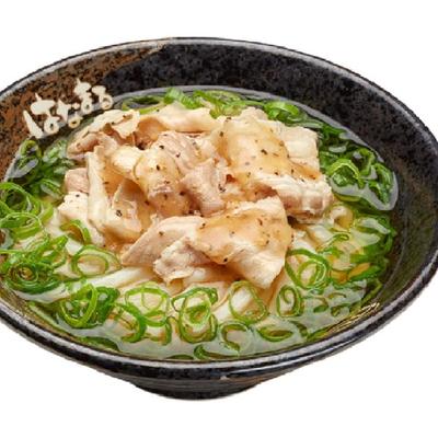 塩豚ねぎうどん