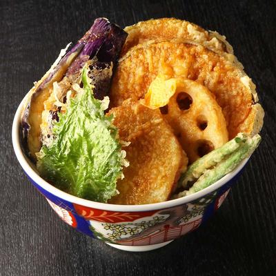 野菜天丼