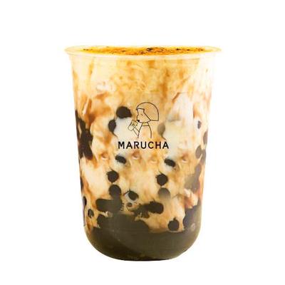 沖縄黒糖ポッポ牛乳 Brown Sugar Tapioca Milk