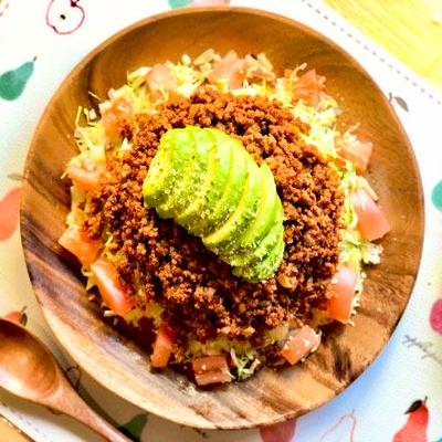 ダブルミートタコライス Double Meat Tacos Rice