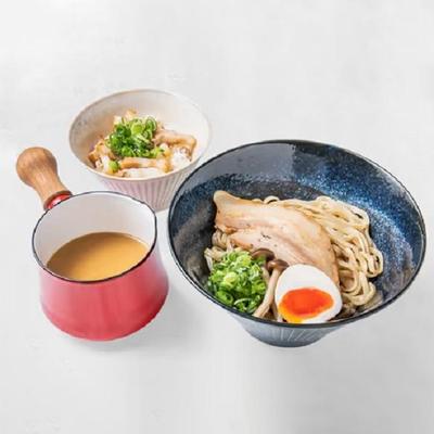 komugiつけ麺とミニ豚丼