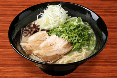 ネギラーメン Spring Onion Ramen Noodles