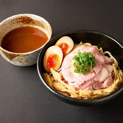 魚介醤油つけ麺+味玉付き
