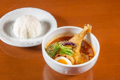 チキンと野菜のスープカレー Chicken and Vegetable Soup Curry