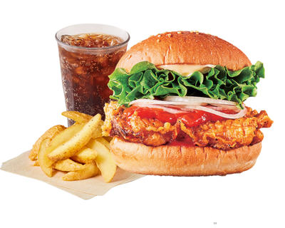 [セット]ホットチリチキンバーガー