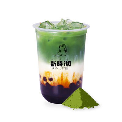 抹茶タピオカラテ
